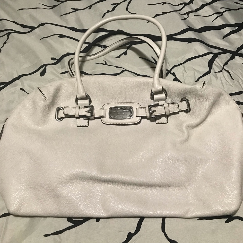 Off White Large Michael Kors Handbag Bag! #LikeNew